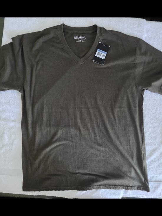 Galaxy By Harvic Other - Galaxy By Harvic Men's V-Neck T-Shirt in Olive